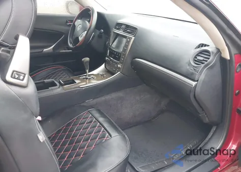 2012 Lexus Is 250C from USA, damaged, VIN JTHFF2C26C2523533